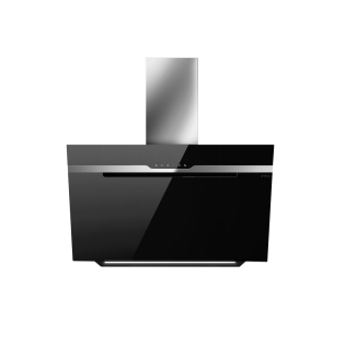 شفاط ديجيتال هرمي اليكا 90 سم اسود