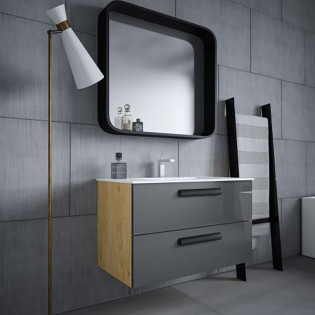 وحدة موبيليا بيرويا أنتراسيت مع حوض 80×46 سم 