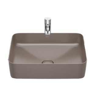  حوض فوق سطح مربع روكا  اينسبيرا 50 × 37 سم كوفي