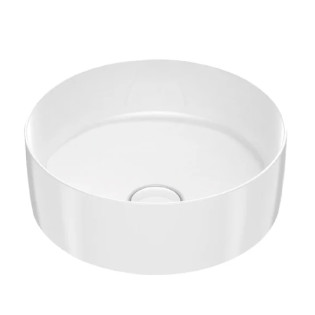 Roca Inspira Over Counter Top Round Bathroom Basin 37×37 cm White
