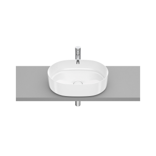 حوض فوق سطح دائري روكا  اينسبيرا 37 × 50 سم ابيض