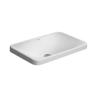 Duravit P3 Comfort Counter Top Bathroom Basin 55×36 cm White