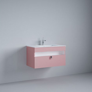 وحدة موبيليا بيرويا زهرى مع حوض 80 × 46 سم 