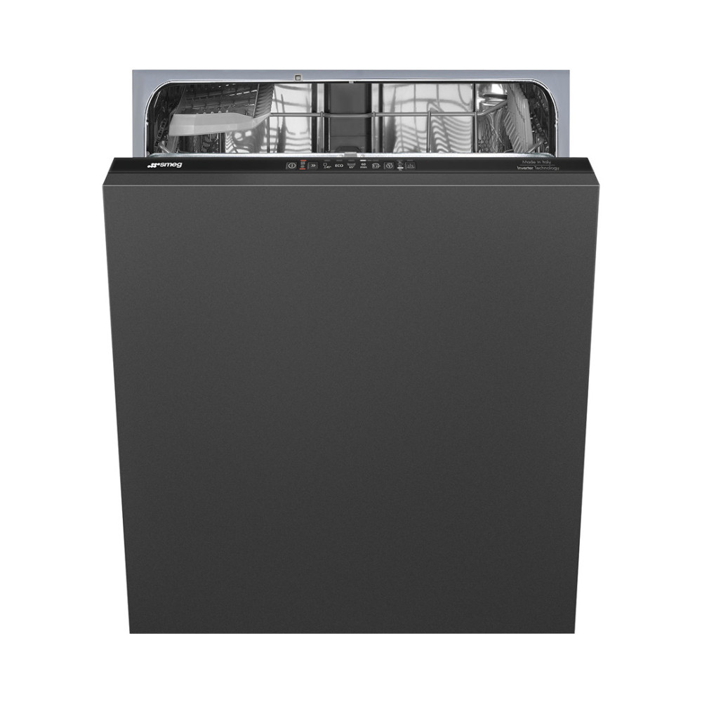 Smeg Fully-Integrated Built-In Dishwasher 13 Place Black