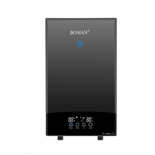 Boman Electric Instant Digital Water Heater 12 Kw Silver